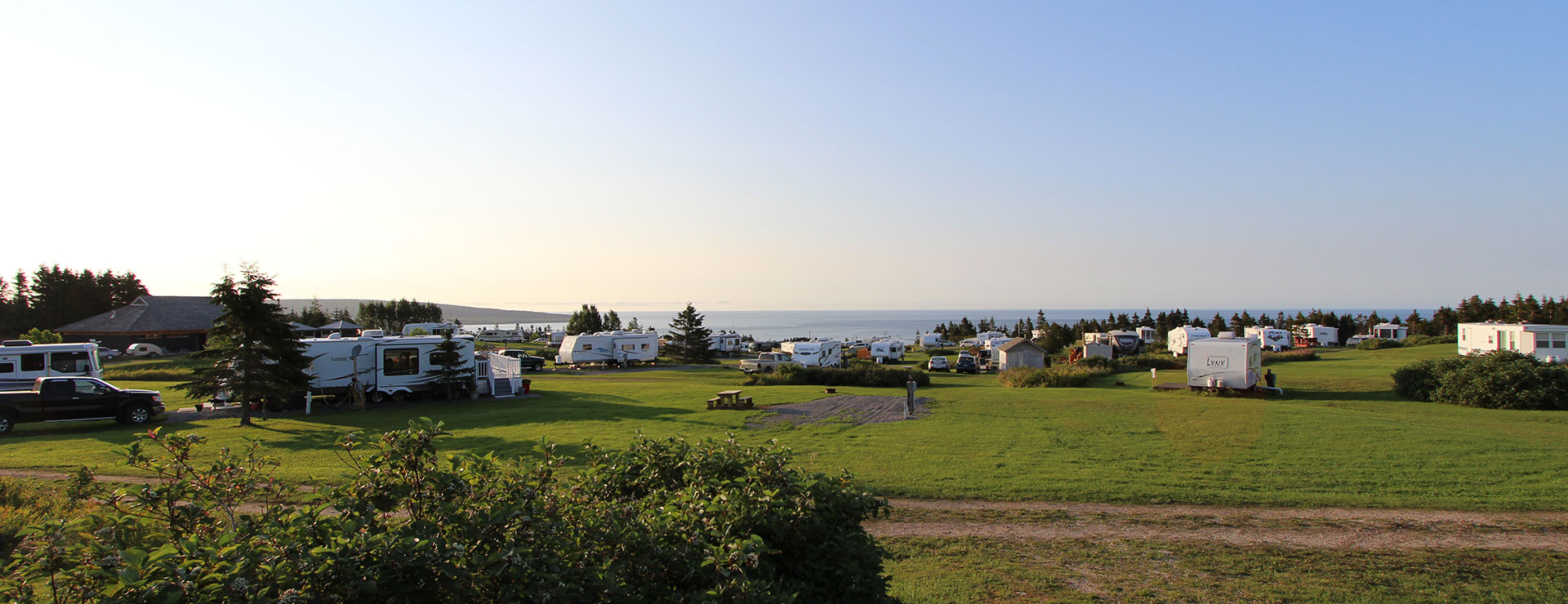 Photos du camping à Percé